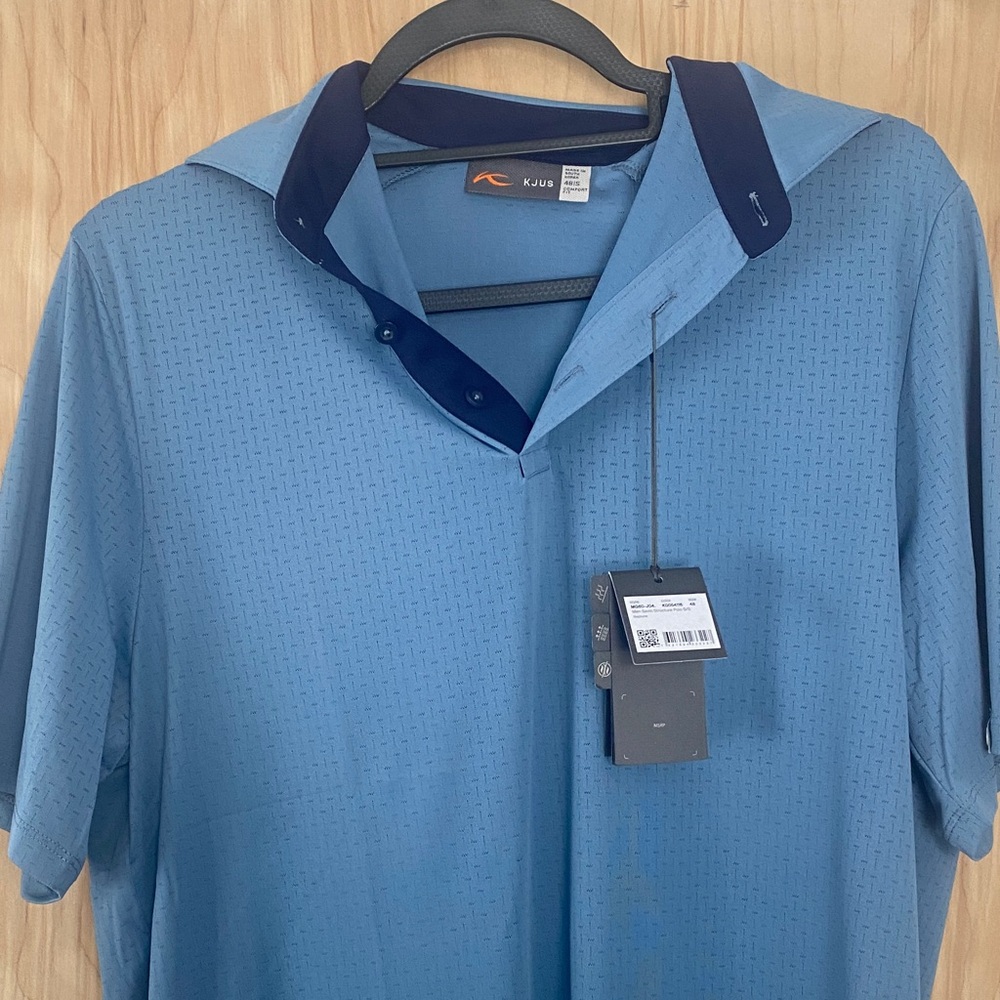 Kjus Men's Blue Polo Shirt